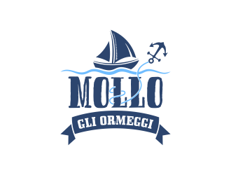 Mollo Gli Ormeggi logo design by mocha