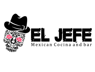 EL JEFE Mexican Cocina and bar logo design - 48HoursLogo.com