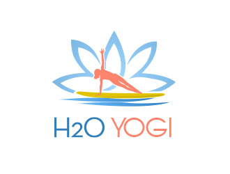 H2O Yogi logo design by Sorjen
