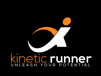 Kinetic Runner  (tagline: unleash your potential) logo design by Phantomonic