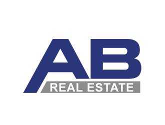 AB Real Estate logo design by chuckiey