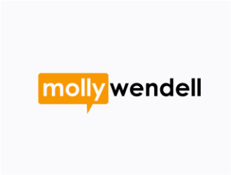 MW Molly Wendell logo design by deco