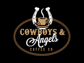 Cowboys & Angels Coffee Co. Logo Design