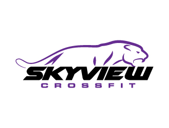 Skyview CrossFit logo design by jaize
