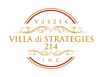 Villa di Strategies 214, Inc. logo design by zack