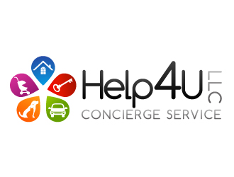 Help4U, LLC logo design by Dawnxisoul393