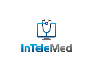 InTeleMed logo design by letsnote