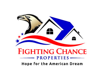 Fighting Chance Properties / Hope for the American Dream logo design by xtian gray