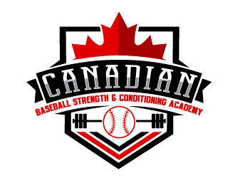 The Canadian Baseball Strength & Conditioning Academy or CBSCA logo ...