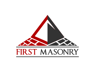 1st Masonry logo design by mocha