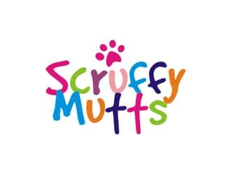 Scruffy Mutts logo design by onetm