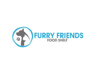 Furry Friends Food Shelf logo design by iBal05