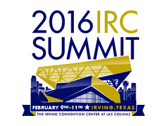2016 IRC Summit logo design by Rick