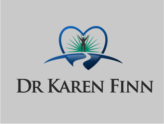 Dr Karen Finn logo design by Dawnxisoul393
