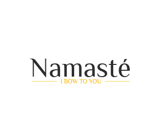 Namasté logo design by Phantomonic