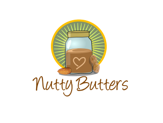 Nutty Butters Logo Design