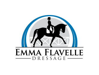 Emma Flavelle Performance Horses logo design by Sorjen