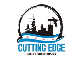 Cutting Edge Refinishing Logo Design