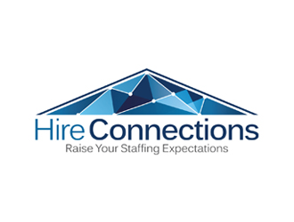 Hire Connections Staffing logo design by openyourmind