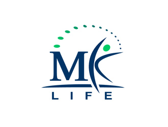 MK Life logo design - 48hourslogo.com