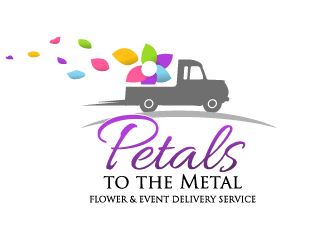 Petals to the Metal logo design by prodesign
