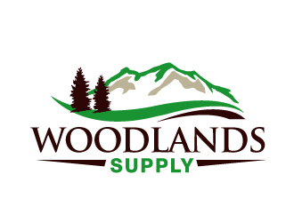 Woodlands Supply logo design by PMG