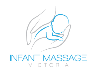 Infant massage victoria logo design by jaize