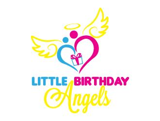 Little Birthday Angels logo design by jaize
