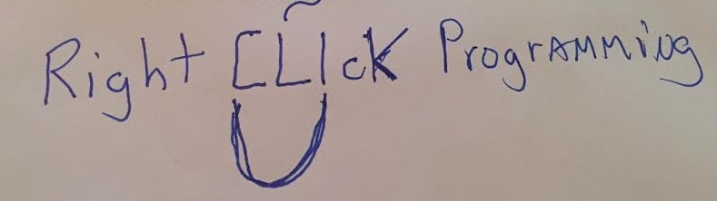 Right Click Programming Logo Design - 48hourslogo