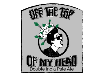 Off the top of my head logo design by IulianM.