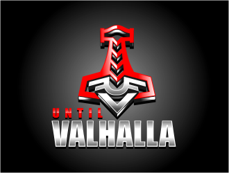 Until Valhalla logo design by rgb1