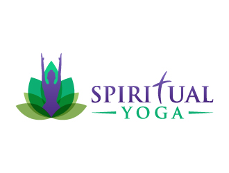 Spiritual Yoga Logo Design - 48hourslogo