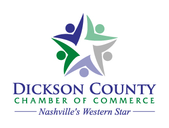 Dickson County Chamber of Commerce logo design by jaize