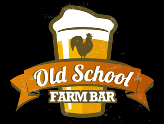 Old School Farm Bar Logo Design