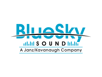 BlueSky Sound Studio logo design by cintoko