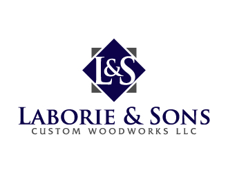 Laborie & Sons Custom Woodworks LLC logo design by jaize