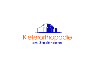 Kieferorthopädie am Stadttheater logo design by fontstyle