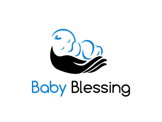 Baby Blessing logo design by Dawnxisoul393