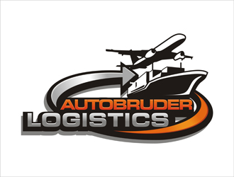 Autobruder Logistics logo design by gitzart