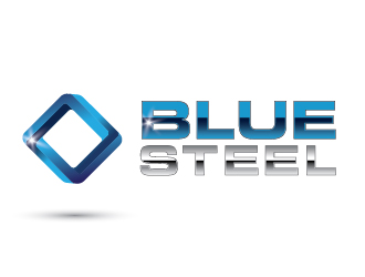 BLUE STEEL logo design by limo