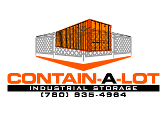 Contain-a-Lot (780) 935-4964 Logo Design