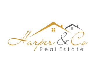 Harper & Company   (or     Harper & Co.) Real Estate logo design by Raden79