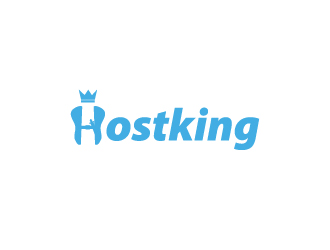 Hostking logo design by FakehArtwork