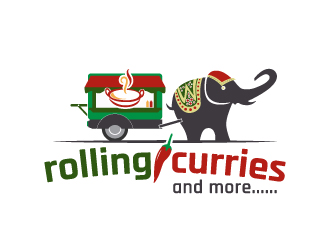 Rolling Curries and more...... Logo Design