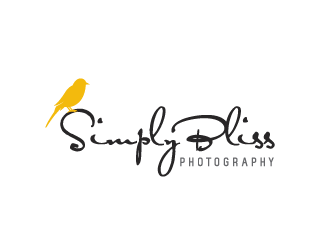 simply bliss photography logo design by DezignLogic