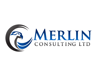 Merlin Consulting Ltd logo design by Dawnxisoul393
