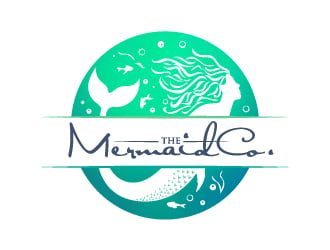 The Mermaid Co. logo design - 48HoursLogo.com