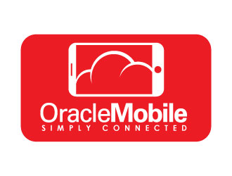 Oracle Mobile Cloud Service logo design by gipanuhotko