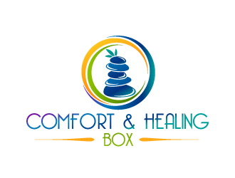 Comfort and Healing Box logo design by Dawnxisoul393