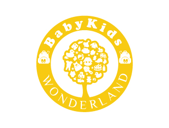 BabyKids Wonderland logo design by zenith